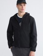 LC WAIKIKI Яке със Softshell и качулка Черен