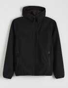 LC WAIKIKI Яке със Softshell и качулка Черен