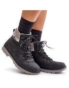 Lee Cooper Дамски боти Lee Cooper - изолирани - черни - екологична кожа