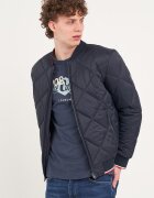 Lee Cooper Бомбър яке с джобове с цип Ултрамарин синьо