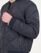 Lee Cooper Бомбър яке с джобове с цип Ултрамарин синьо