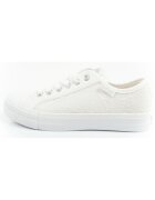 Lee Cooper Дамски маратонки с брокат и връзки бели [LCW-25-31-3422L Бял