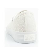 Lee Cooper Дамски маратонки с брокат и връзки бели [LCW-25-31-3422L Бял