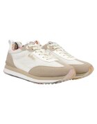 Lee Cooper Маратонки Текстил - Гумена подметка - Бял/Бежов