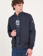 Lee Cooper Олекотено яке с джобове с цип Тъмносин