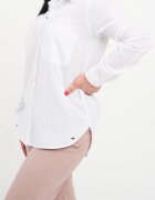 Lee Cooper Памучна риза с класическа яка Бял