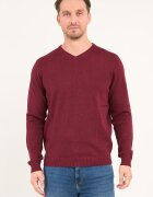 Lee Cooper Пуловер с шпиц Червен