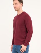 Lee Cooper Пуловер с шпиц Червен