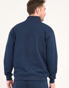 Lee Cooper Суитшърт с лого и миди яка Тъмносин