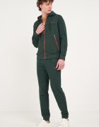 Lee Cooper TIMEOUT Худи с цип и дълги ръкави Бледозелен