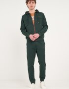 Lee Cooper TIMEOUT Худи с цип и дълги ръкави Бледозелен