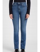 Lee Дамски дънки Breese Bootcut - - еластичен деним - леко повдигната талия - разкроени крачоли