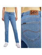 Lee Дамски дънки - Elly - Skinny Fit - Средна талия - 5 джоба - Цип - Дълги - Памук -