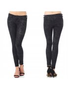 Lee Дамски дънки - Scarlett - 1187-26 - Памучни - Дълги - Petite - Дънкови - W24-L31 US - Черни