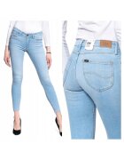 Lee Дамски дънки - Scarlett - Slim Fit - Средна талия - Дълги - С цип - 5 джоба - Памук - W28-L33 US