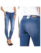 Lee Дамски дънки - Slip-On - 1092-46 - Памук - Дълги - Petite - Дънкови - W28-L33 US - Сини