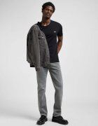 Lee Мъжки дънки - Daren Zip Fly - права кройка - средна талия - дълги - цип - 5 джоба - памук - сиви