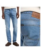 Lee Мъжки дънки - Luke - Slim Fit - Средна талия - 5 джоба - Цип - Дълги - Памук - W32-L32 US