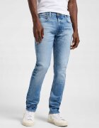 Lee Мъжки дънки - Luke - Slim Fit - Средна талия - 5 джоба - Цип - Дълги - Памук - W36-L34 US