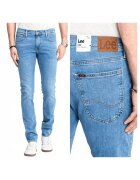 Lee Мъжки дънки - Luke - Slim Fit - Средна талия - Цип - Дълги - 5 джоба - Памук - Еластан -
