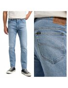 Lee Мъжки дънки - Rider - Slim Fit - Средна талия - 5 джоба - Цип - Дълги - Памук -
