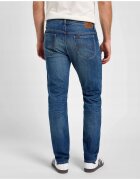 Lee Мъжки дънки - Rider - Slim Fit - Средна талия - 5 джоба - Цип - Дълги - Памук