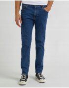 Lee Мъжки дънки - Rider - Slim Fit - Средна талия - 5 джоба - Цип - Дълги - Памук - W30-L34 US