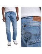 Lee Мъжки дънки - Rider - Slim Fit - Средна талия - 5 джоба - Цип - Дълги - Памук - W31-L34 US