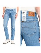 Lee Мъжки дънки - Rider - Slim Fit - Средна талия - Цип - Дълги - 5 джоба - Памук -