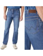 Lee Мъжки дънки Wrangler Straight Blue Dawn W36 L34 - права кройка - ниска еластичност