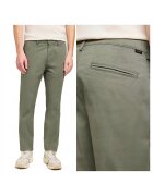 Lee Мъжки панталони - Slim Chino - Дълги - Прилепнали - Средна талия - 5 джоба - Цип - Памук -