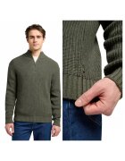 Lee Мъжки пуловер - Half Zip Knit - Regular Fit - С цип - Дълги ръкави - Без джобове - Памук -