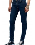 Lee Мъжки skinny дънки Malone - тъмносини - еластични - колекция Premium Quality - Син