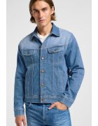 Lee Мъжко дънково яке модел RIDER - синьо - памук - кройка regular fit/slim fit - къс ръкав