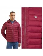 Lee Мъжко Яке - Light Puffer Regular Fit - Класически Дизайн - Дълги Ръкави - 2 Джоба - С Цип - Памук - Червено