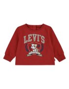 Levi's Блуза с лого и графика Тъмночервен