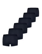 Levi's Боксерки с лого на талията 6 чифта Тъмносин