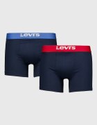 Levi's Боксерки с памук - 2 чифта Тъмносин