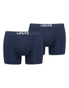 Levi's Боксерки с памук - 2 чифта Тъмносин