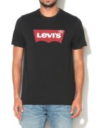 Levi's Черна тениска с лого