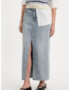 Levi's Дънкова пола Column с шлиц отпред
