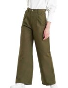 Levi's Дамски панталон - цвят каки - памук - Каки