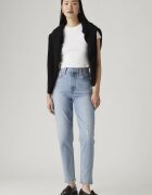 Levi's Дънки Mom с висока талия Светлосин