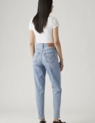 Levi's Дънки Mom с висока талия Светлосин