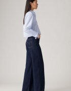 Levi's Дънки Ribcage с широк крачол Небесносин
