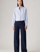 Levi's Дънки Ribcage с широк крачол Небесносин