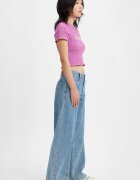 Levi's Дънки Youth с широк крачол Пастелносин