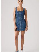 Levi's Дънкова рокля с подчертани шевове