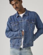Levi's Дънково яке с джобове Пастелносин