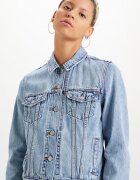 Levi's Дънково яке с копчета Светлосин